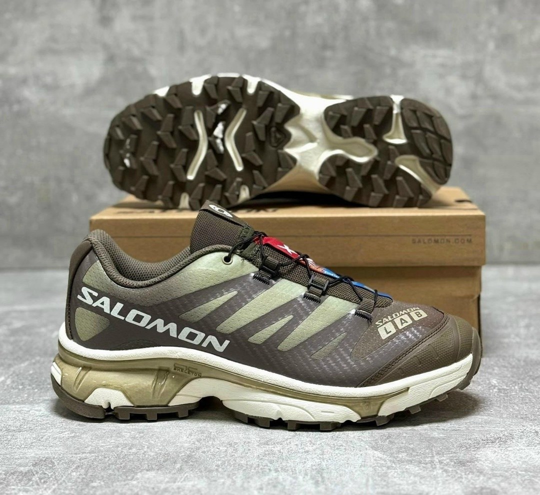 кроссовки salomon,кроссовки salomon xt,мужские кроссовки salomon,кроссовки salomon xt 6 gtx серо-коричневого цвета,кроссовки salomon xt 6