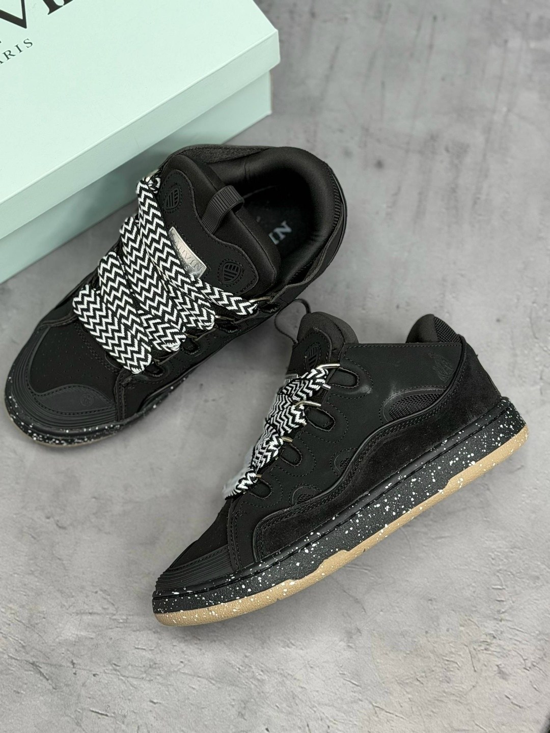 кроссовки lanvin,кроссовки lanvin curb leather and glitter sneakers black,,кроссовки lanvin curb,мужские кроссовки lanvin curb черный