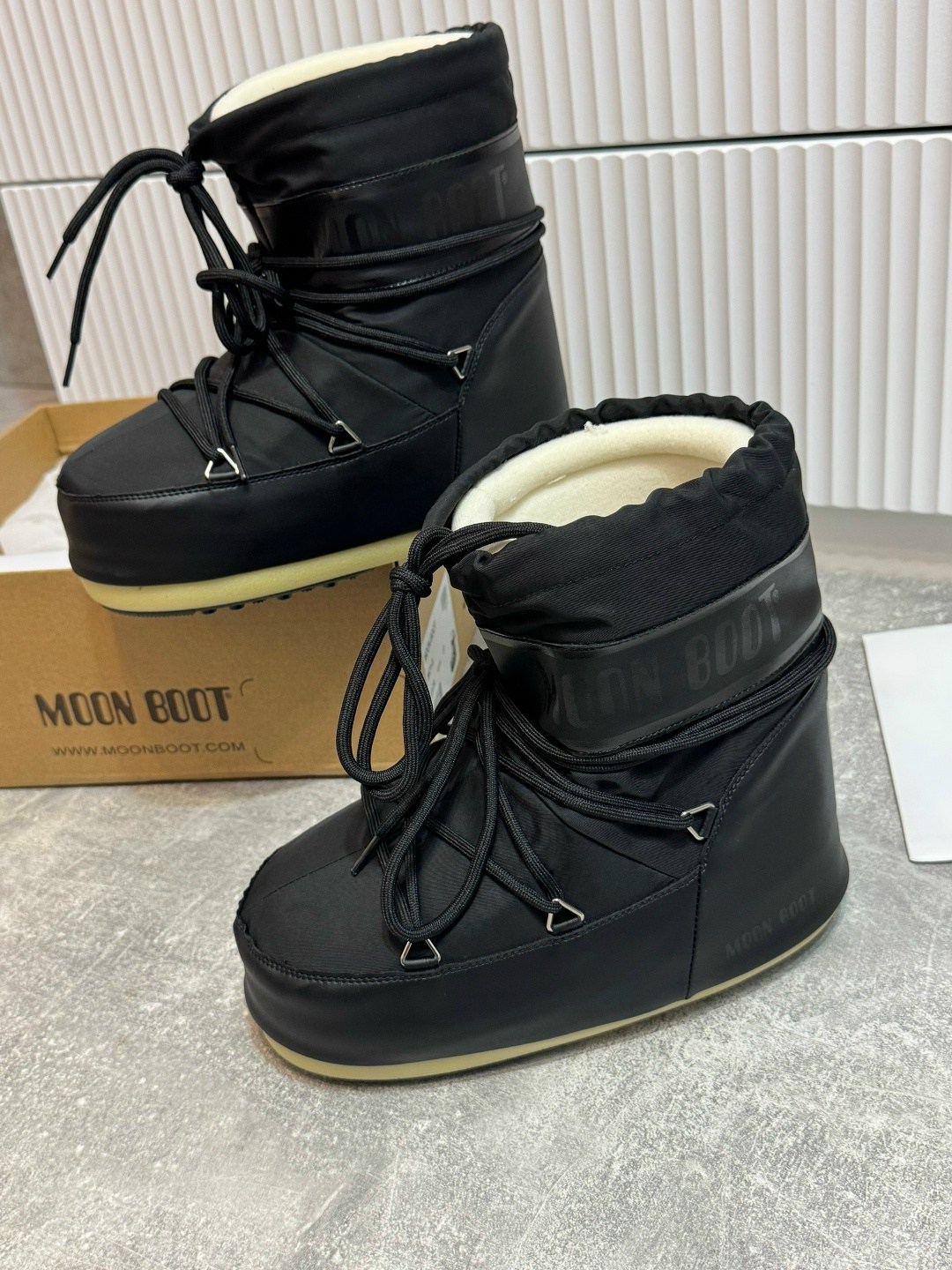 зимние ботинки moon boot icon черный,,дутики moon boot,мун бут,moon boot glance зимние сапоги черный серый р. 39
