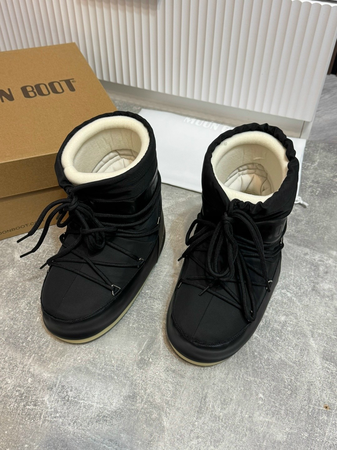зимние ботинки moon boot icon черный,,дутики moon boot,мун бут,moon boot glance зимние сапоги черный серый р. 39