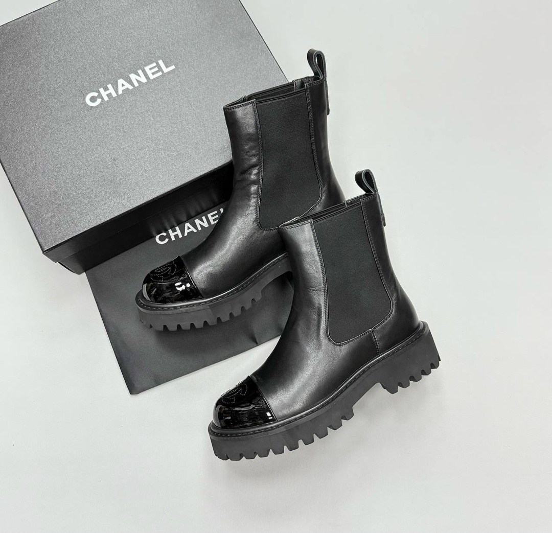 ботинки chanel,chanel (шанель) новые женские осенне-зимние сапоги,сапоги chanel,,ботинки chanel черный