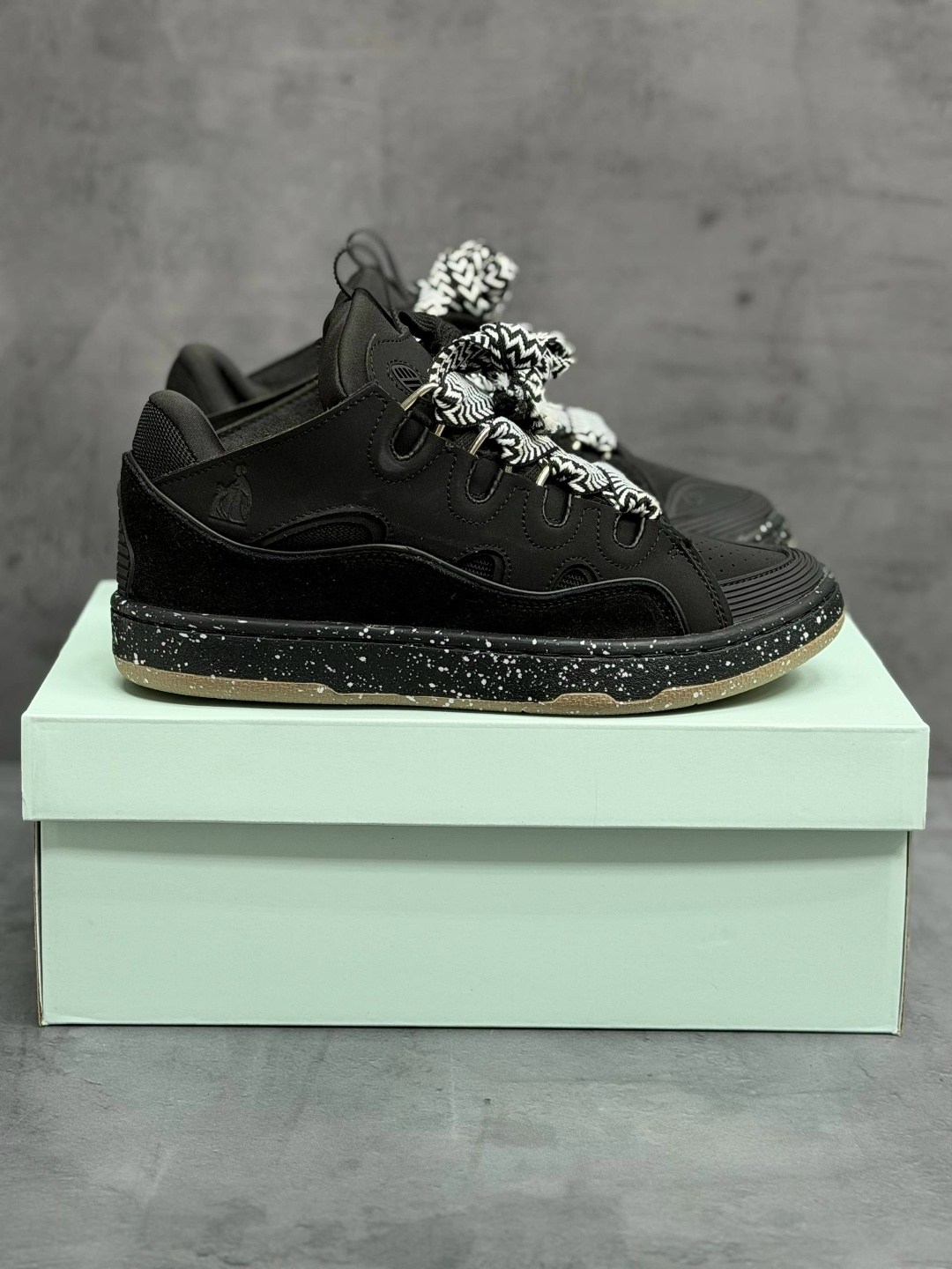 кроссовки lanvin,кроссовки lanvin curb leather and glitter sneakers black,,кроссовки lanvin curb,мужские кроссовки lanvin curb черный