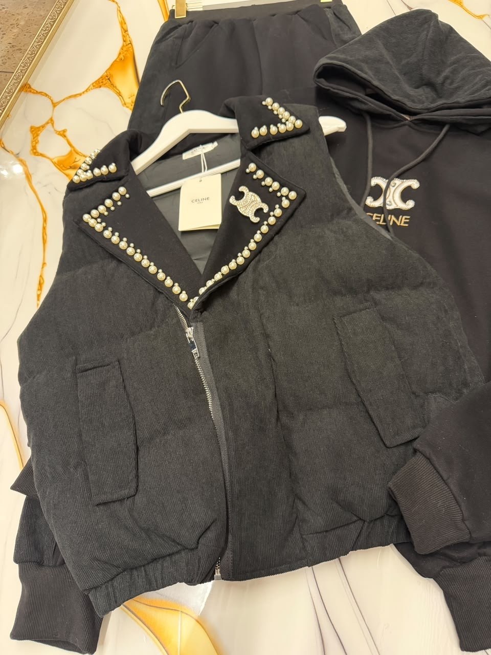 костюм тройка с курткой black&brand,костюм тройка,костюм тройка женский,костюм на флисе,теплый костюм