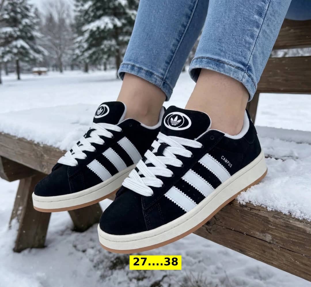 ,зимние женские кроссовки adidas campus black white fur мех,кроссовки adidas campus,кроссовки adidas,кроссовки женские campus 00s adidas