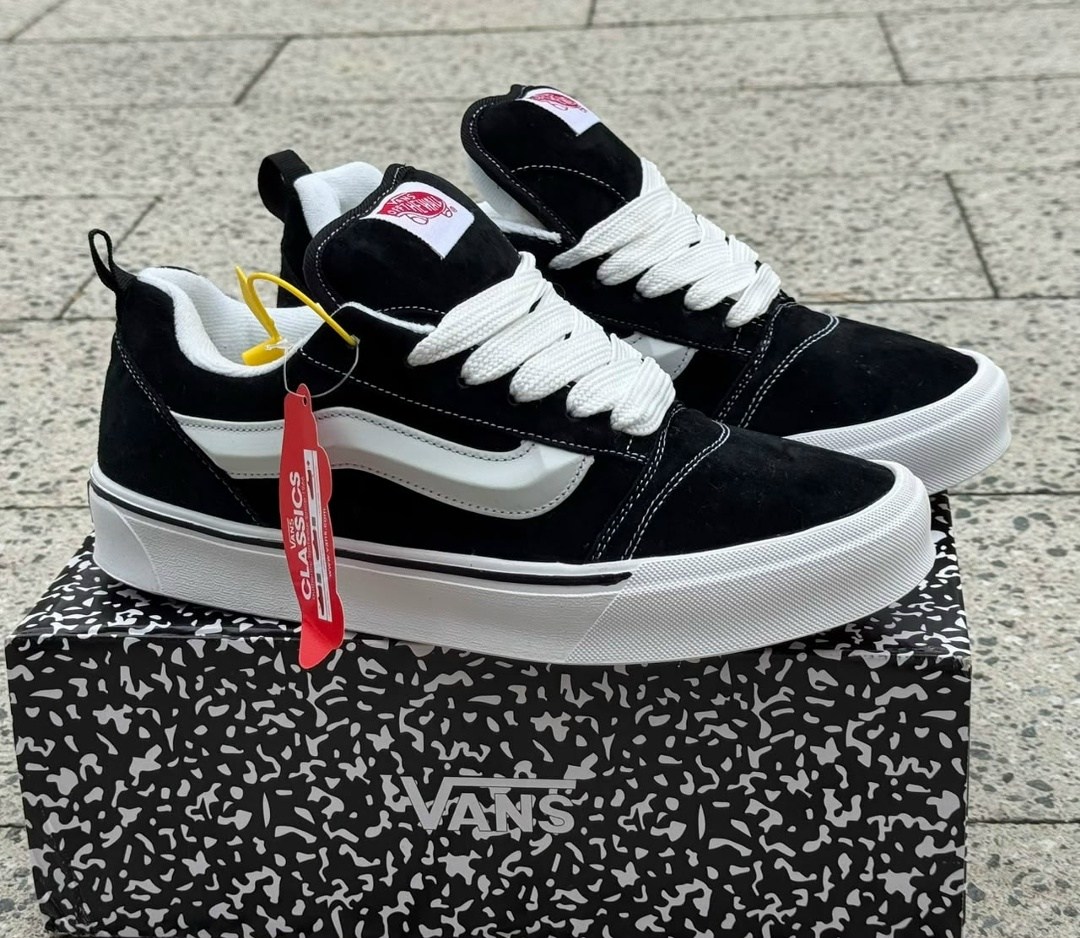 кеды vans,кроссовки knu skool vans,кеды vans knu skool,кроссовки кеды vans knu school вансы дутые черные,кроссовки