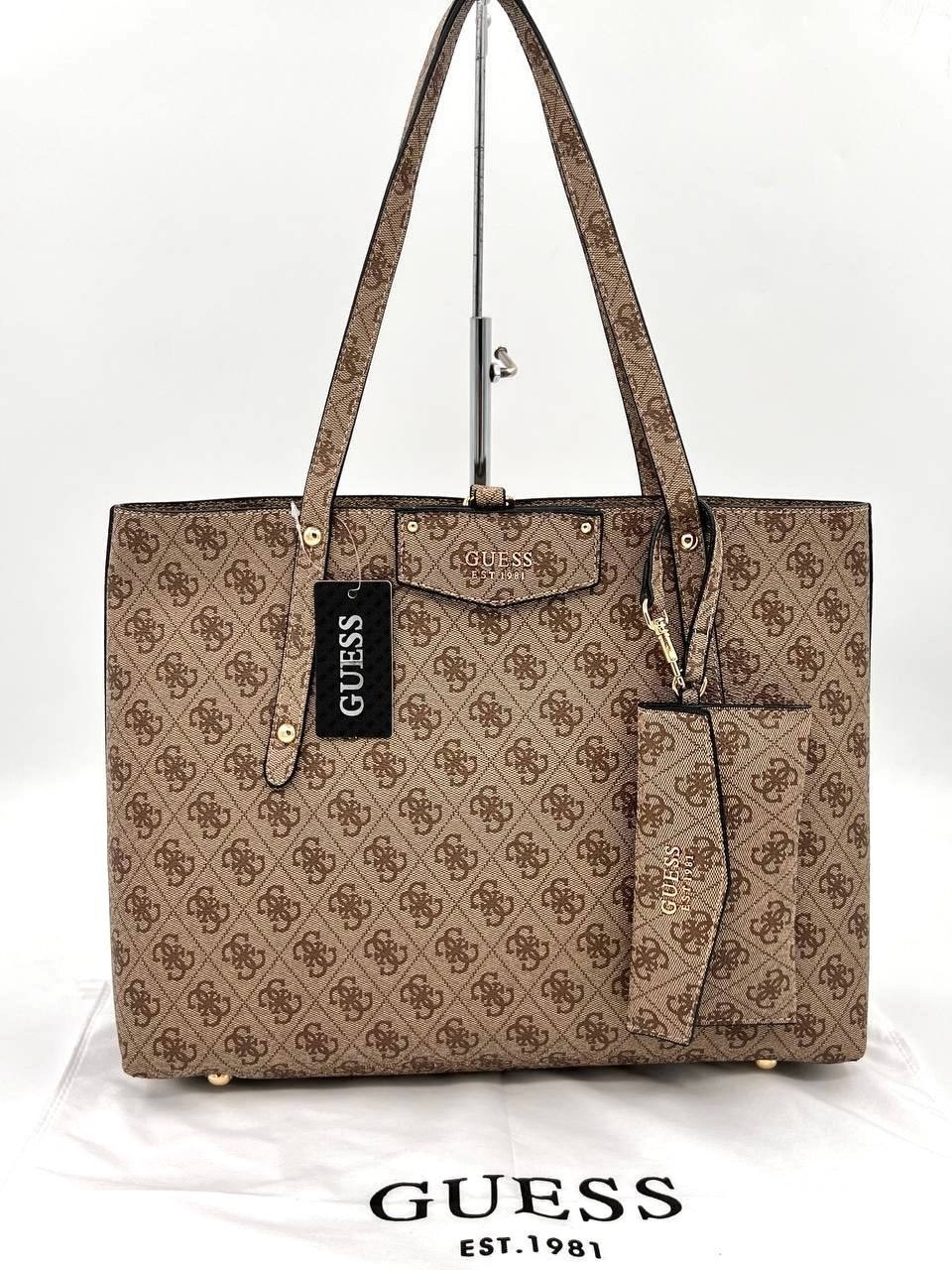 женская сумка guess,cумка guess,сумка тоут guess,сумка guess бежевая,сумка шоппер guess