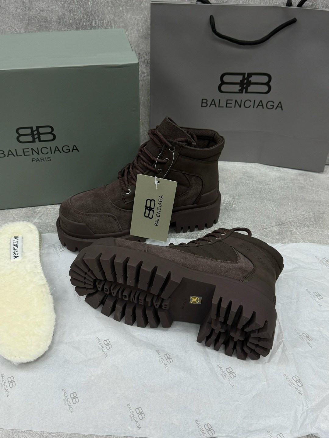 ботинки balenciaga,,баленсиага ботинки,ботинки balenciaga высокая подошва,ботинки зимние баленсиага elkami 274207586