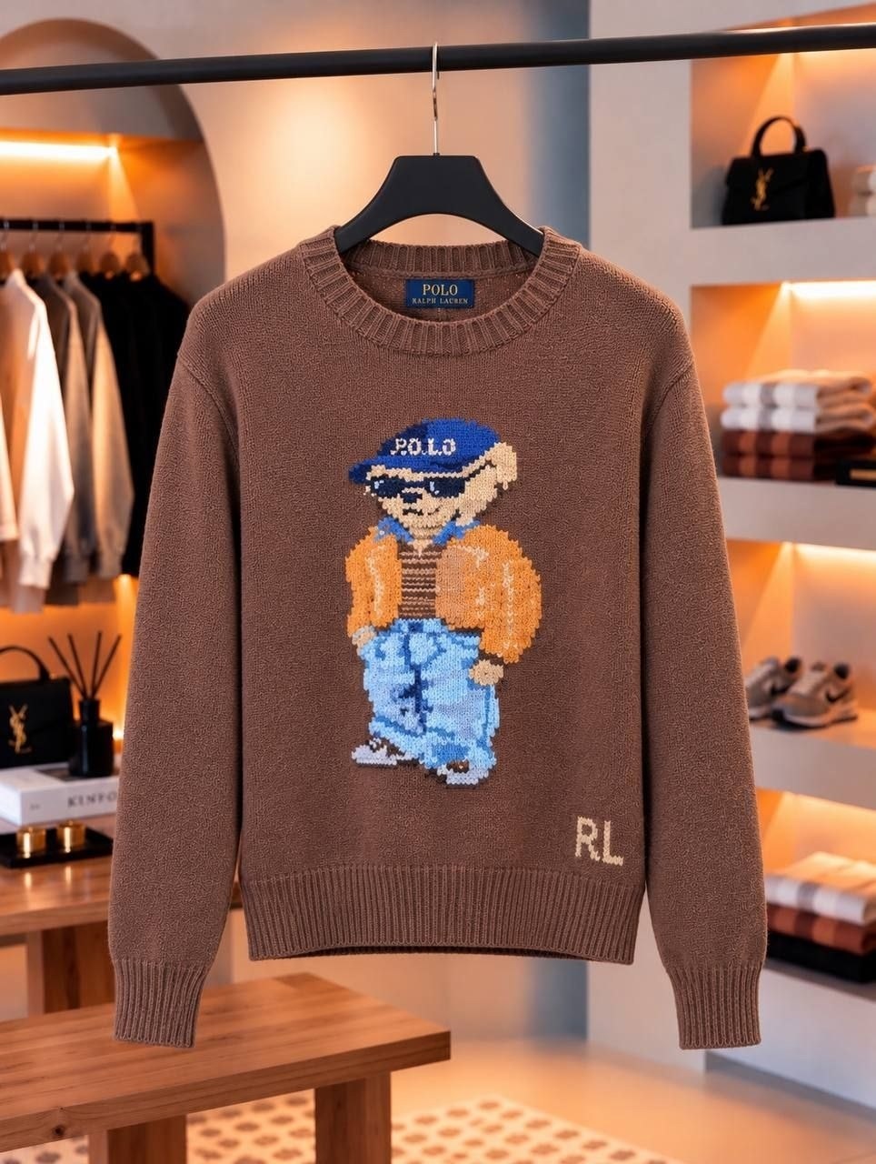 свитер с мишкой,свитер polo ralph lauren,женский кашемировый пуловер lauren bear,свитер ralph lauren,ralph lauren свитер с мишкой