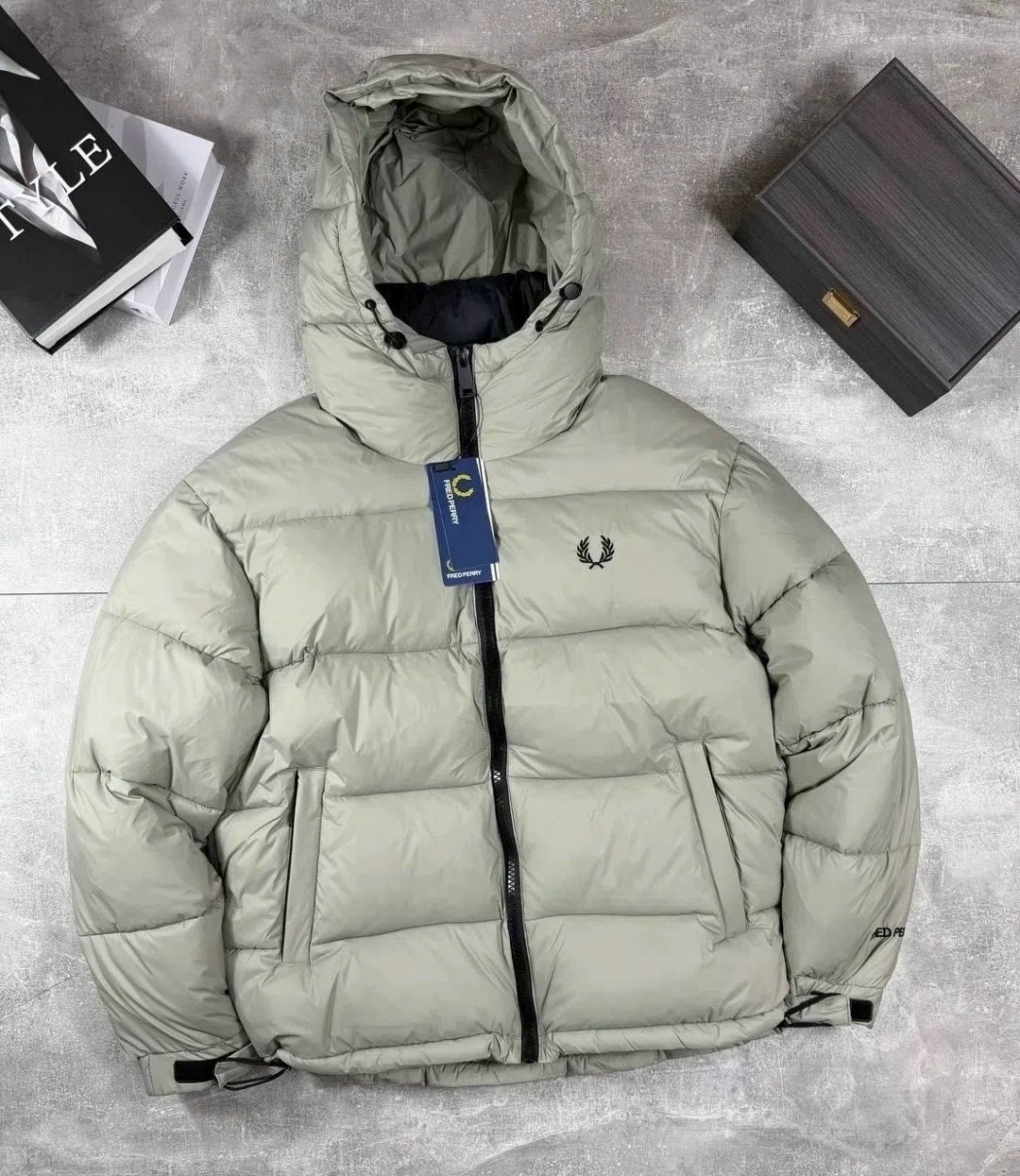 мужская зимняя куртка,пуховик fred perry,куртка зимняя,куртка пуховик,зимняя куртка fred perry