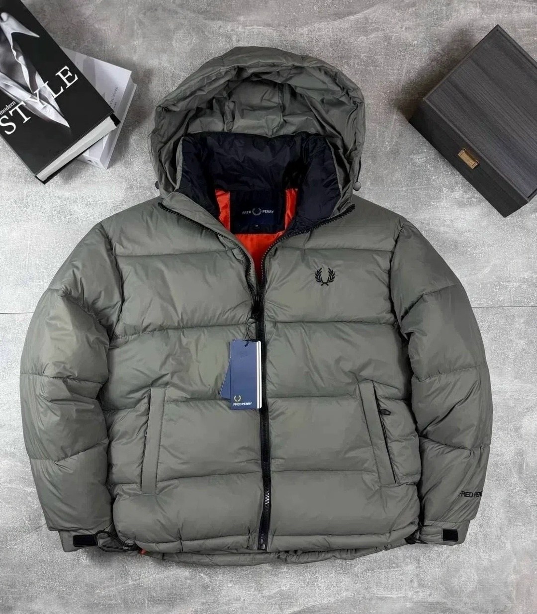 мужская зимняя куртка,пуховик fred perry,куртка зимняя,куртка пуховик,зимняя куртка fred perry