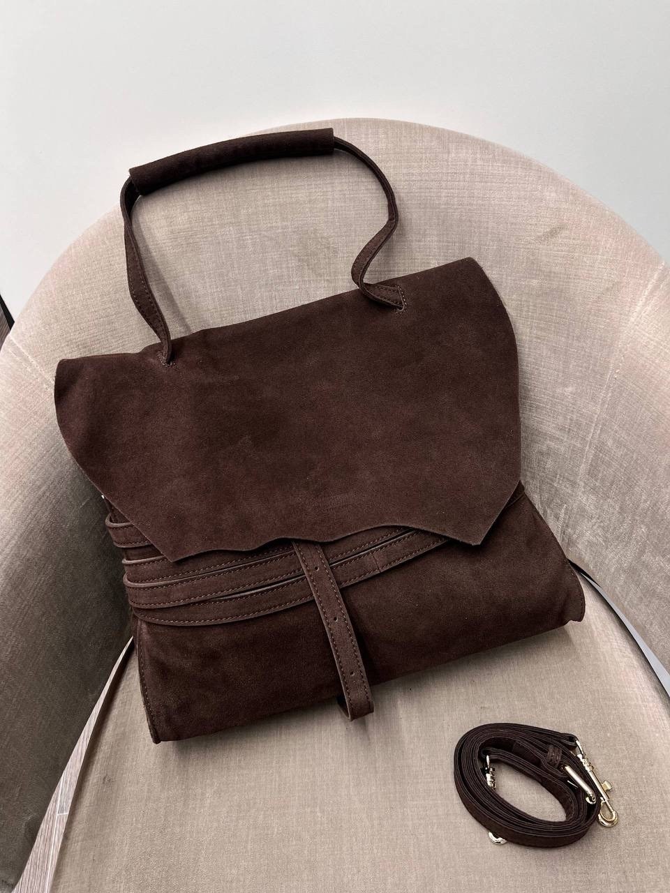 замшевая сумка,сумка с ремнем замшевая коричневая bagy bags,сумка с ремнем замшевая коричневая а4 premium bagy bags,сумка,замшевая сумка женская