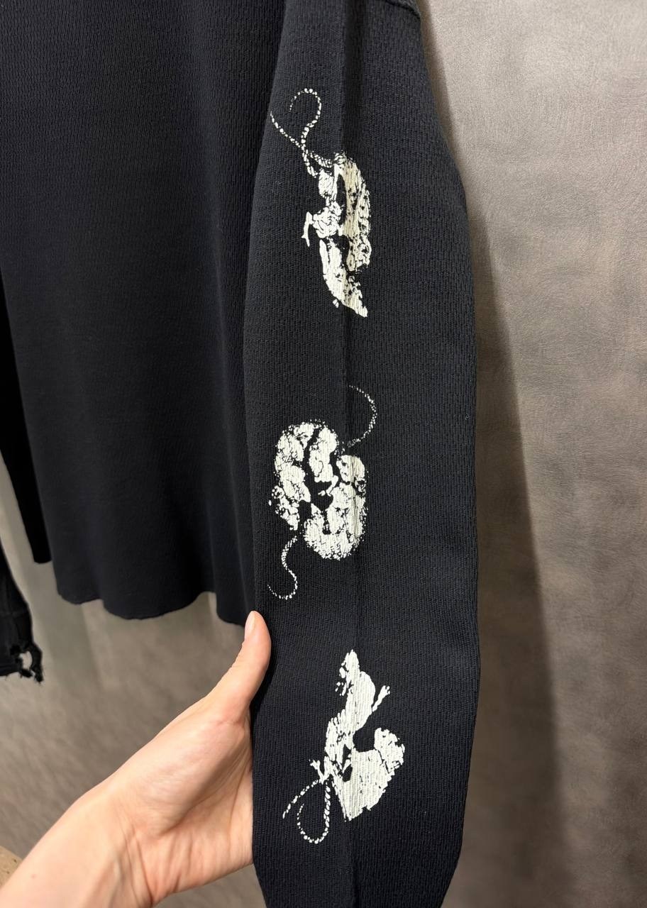 свитшот мужская,толстовки свитшот,джемпер,толстовка с принтом pacsun черного цвета