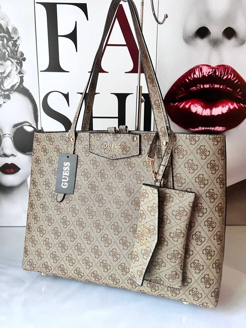 женская сумка guess,cумка guess,сумка тоут guess,сумка guess бежевая,сумка шоппер guess
