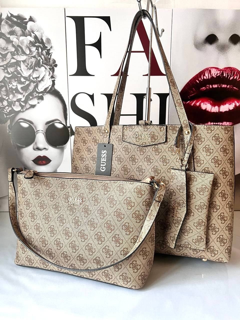женская сумка guess,cумка guess,сумка тоут guess,сумка guess бежевая,сумка шоппер guess