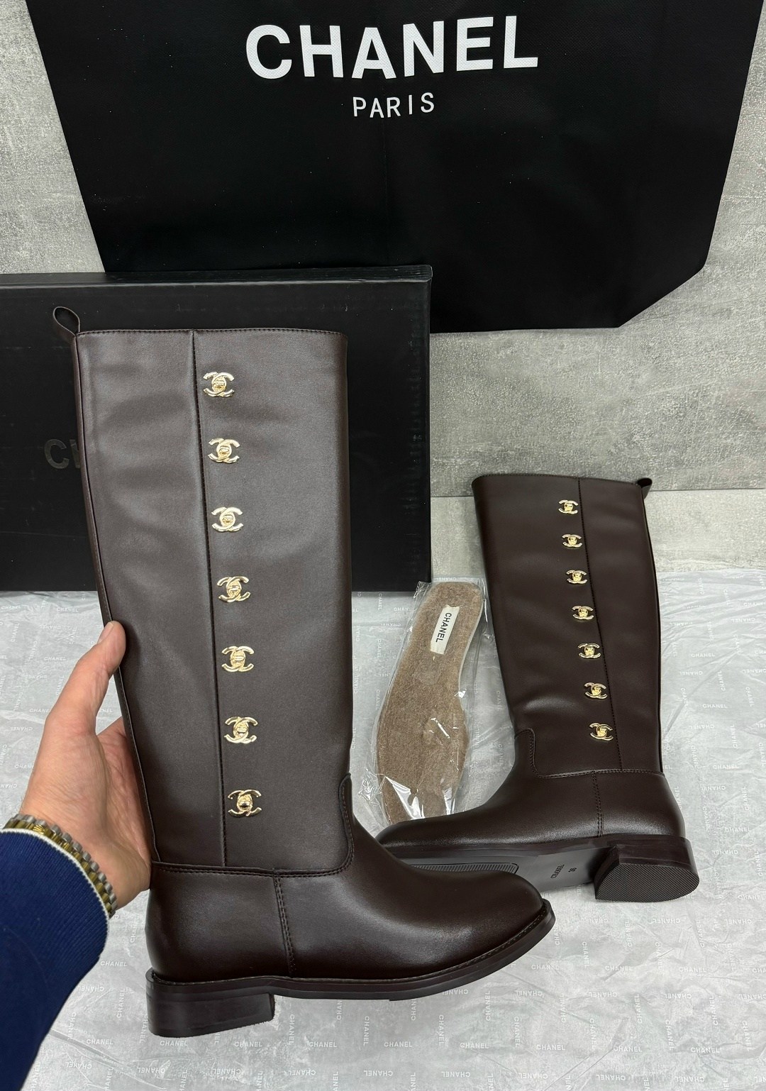 сапоги chanel,сапоги шанель,сапоги chanel кожаные черные,,сапоги