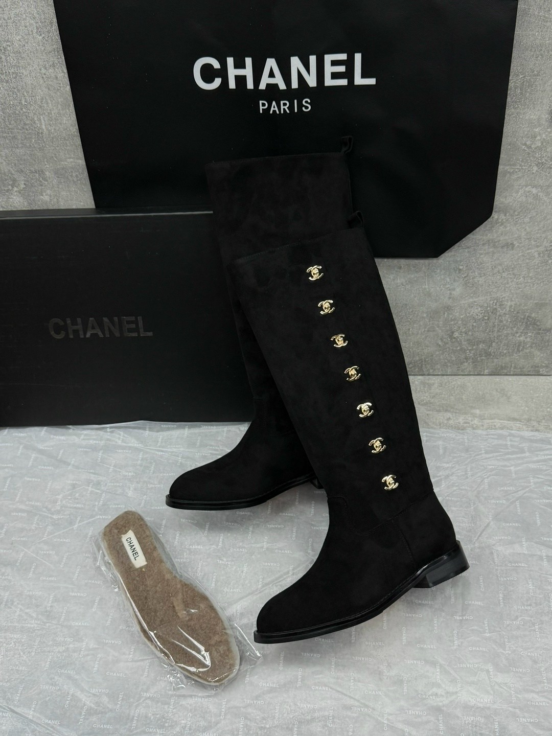 сапоги chanel,сапоги шанель,сапоги chanel кожаные черные,,сапоги