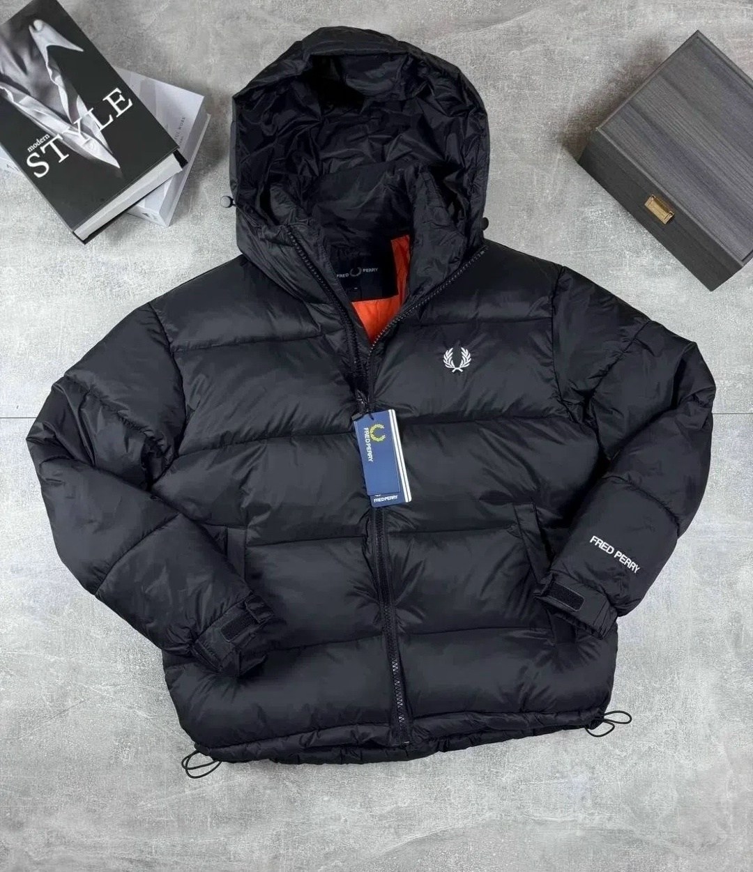 мужская зимняя куртка,пуховик fred perry,куртка зимняя,куртка пуховик,зимняя куртка fred perry