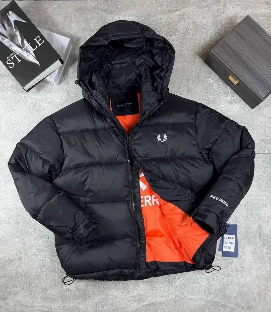 мужская зимняя куртка,пуховик fred perry,куртка зимняя,куртка пуховик,зимняя куртка fred perry