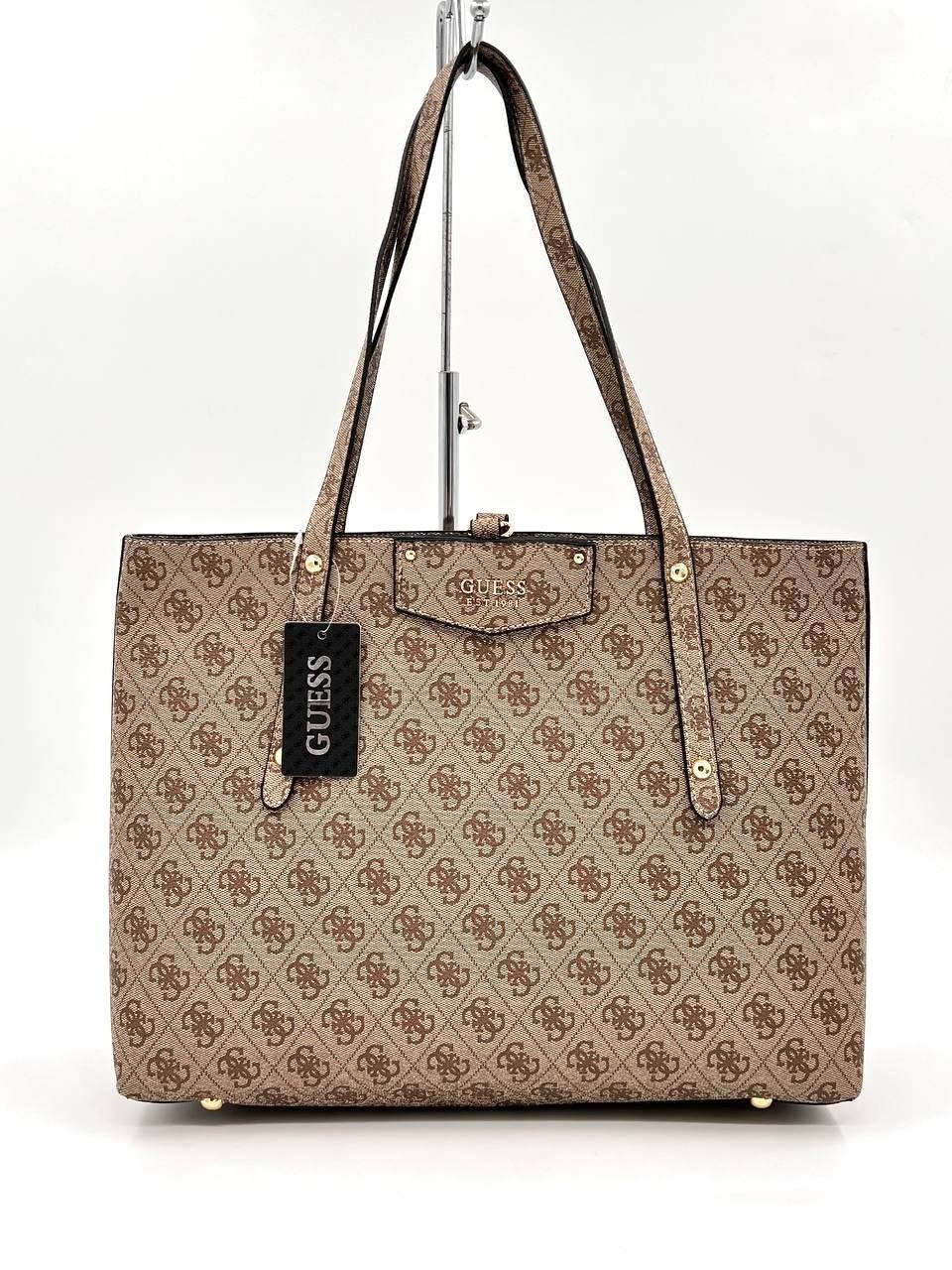 женская сумка guess,cумка guess,сумка тоут guess,сумка guess бежевая,сумка шоппер guess