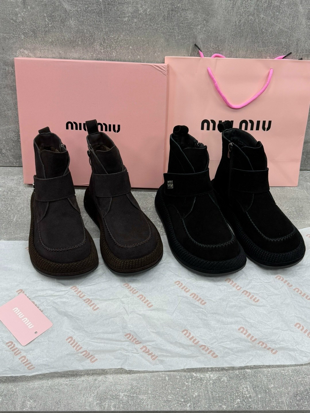 ботинки miu miu,miu miu ботинки зимние замшевые,miu miu женские замшевые ботинки premium black,ботинки замшевые miu miu,