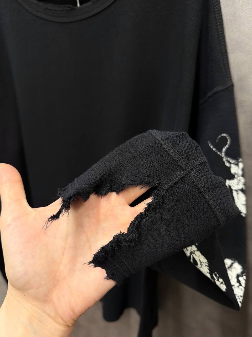 свитшот мужская,толстовки свитшот,джемпер,толстовка с принтом pacsun черного цвета