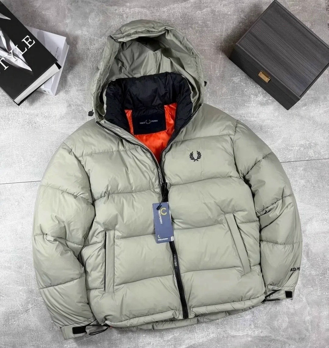 мужская зимняя куртка,пуховик fred perry,куртка зимняя,куртка пуховик,зимняя куртка fred perry