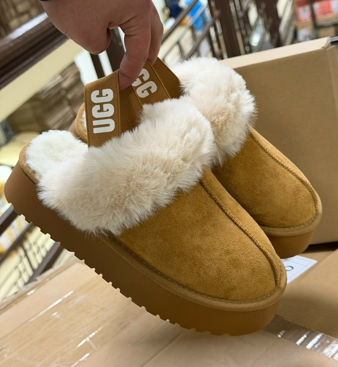 ,угги женские ugg,женские угги,зимние женские плюшевые тапочки на платформе,домашние тапочки меховые