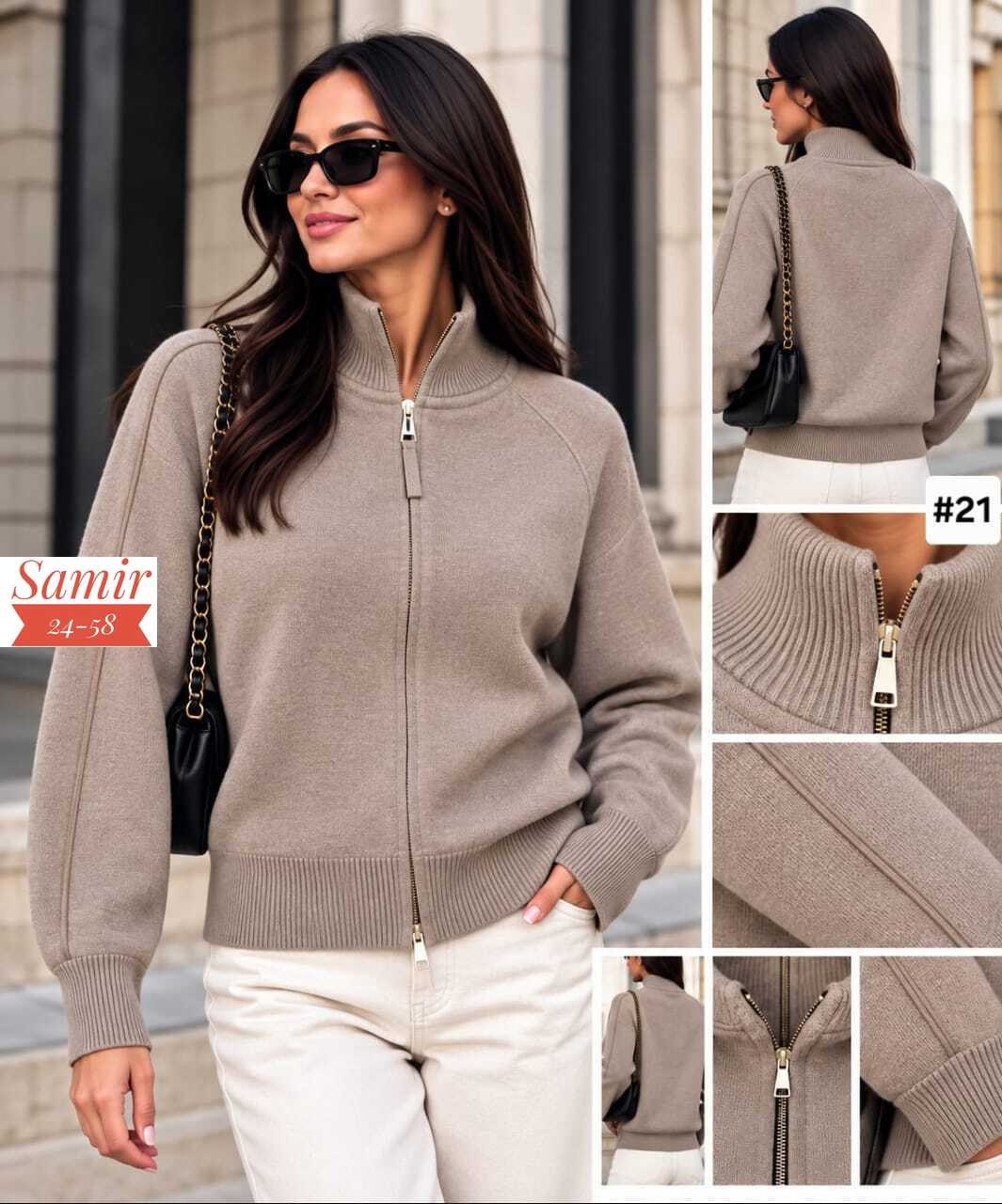 трендовый джемпер на молнии dina style,кофта женская,теплая кофта,женский джемпер,кофта на молнии
