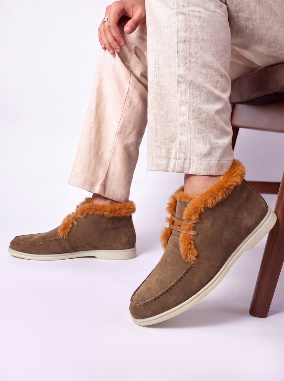 замшевые ботинки loro piana,ботинки loro piana,,замшевые ботинки,мужские замшевые ботинки