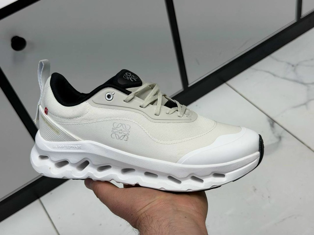 кроссовки cloudtilt 2 tan white gum из коллаборации с loewe on running,кроссовки loewe,кроссовки женские мужские,кроссовки,on cloud x loewe 9848 повседневные кроссовки