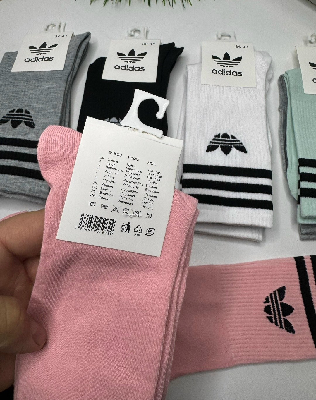 носки женские adidas,носки женские,комплект носки женские,носки 5 пар,носки спортивные