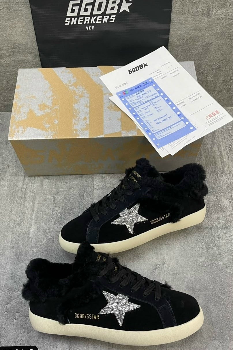 ,кроссовки golden goose,кеды golden goose,кеды golden goose женские,кеды super-star golden goose черный