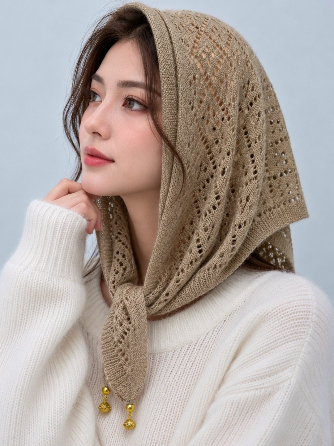 вязаные косынки,косынка женская,вязаный платок,косынка,косынка вязаная женская