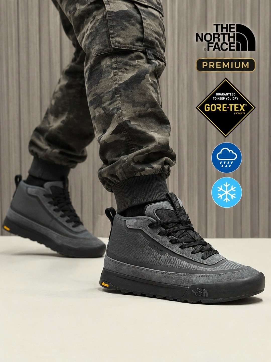 ботинки the north face мужские,мужские ботинки the north face clyffe mid insulated wp,ботинки the north face,зимние ботинки the north face,мужские ботинки the north face clyffe mid insulated wp цвет ч