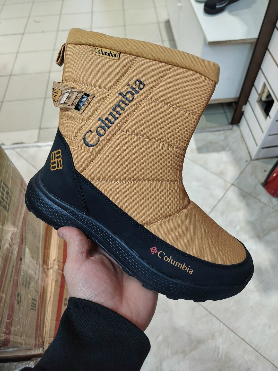 дутики columbia,дутики columbia арт 5607,мужские зимние дутик columbia,,мужские дутики