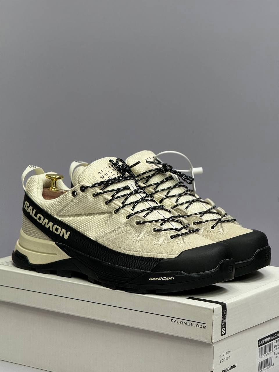 кроссовки x-alp со вставками mm6 maison margiela salomon белый,кроссовки salomon,кроссовки mm6 maison margiela x salomon,maison margiela x salomon,кроссовки