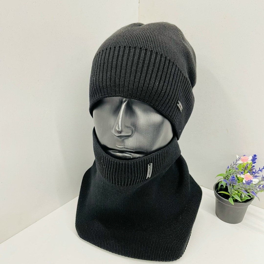 шапка снуд,шапка и снуд для мужчин,мужская шапка,шапка для мужчин,шапка со снудом мужская