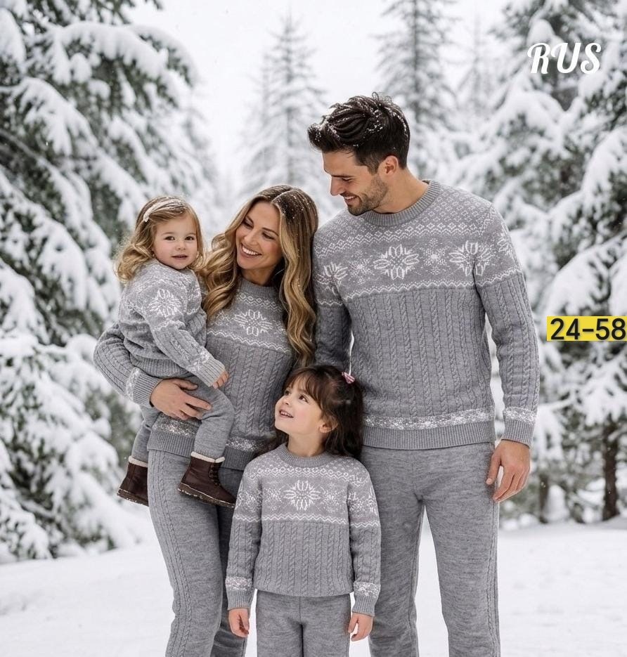 свитер с горлом новогодний с оленями шерстяной family look plover,свитер plover wear family look,джемпер новогодний,новогодние свитера,детский свитер