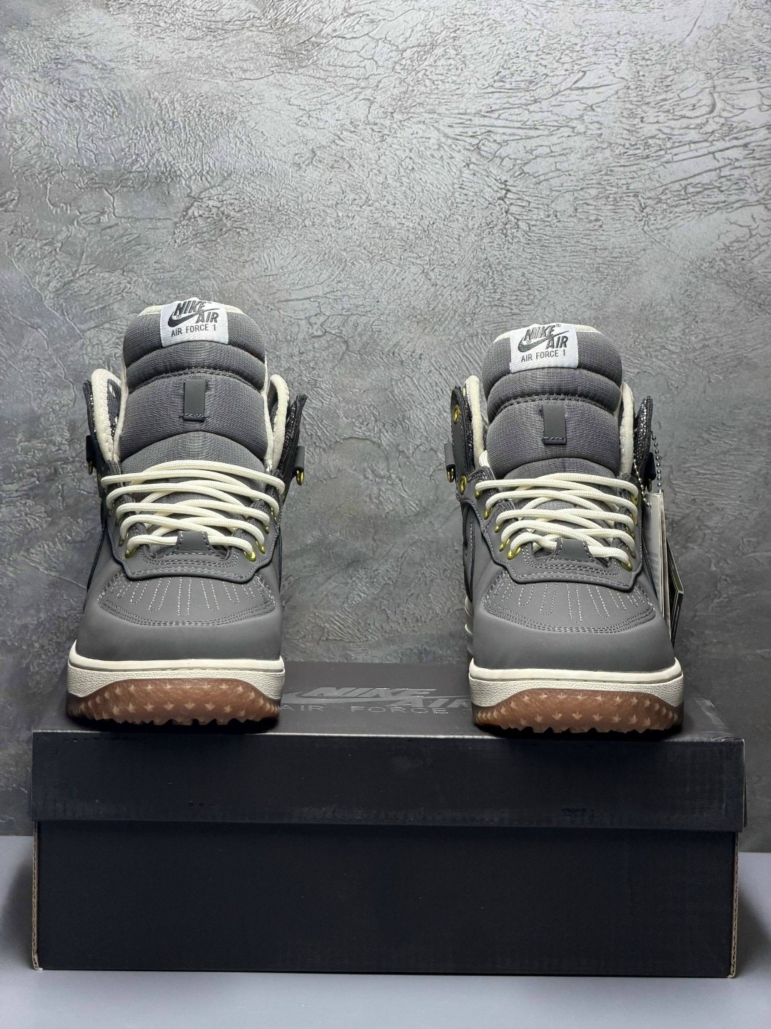 зимние кроссовки nike air force 1 duckboot,кроссовки nike air force 1 lunar duckboot thermo grey,мужские зимние кроссовки nike air force 1 duckboot,кроссовки зимние nike air force 1,кроссовки nike air
