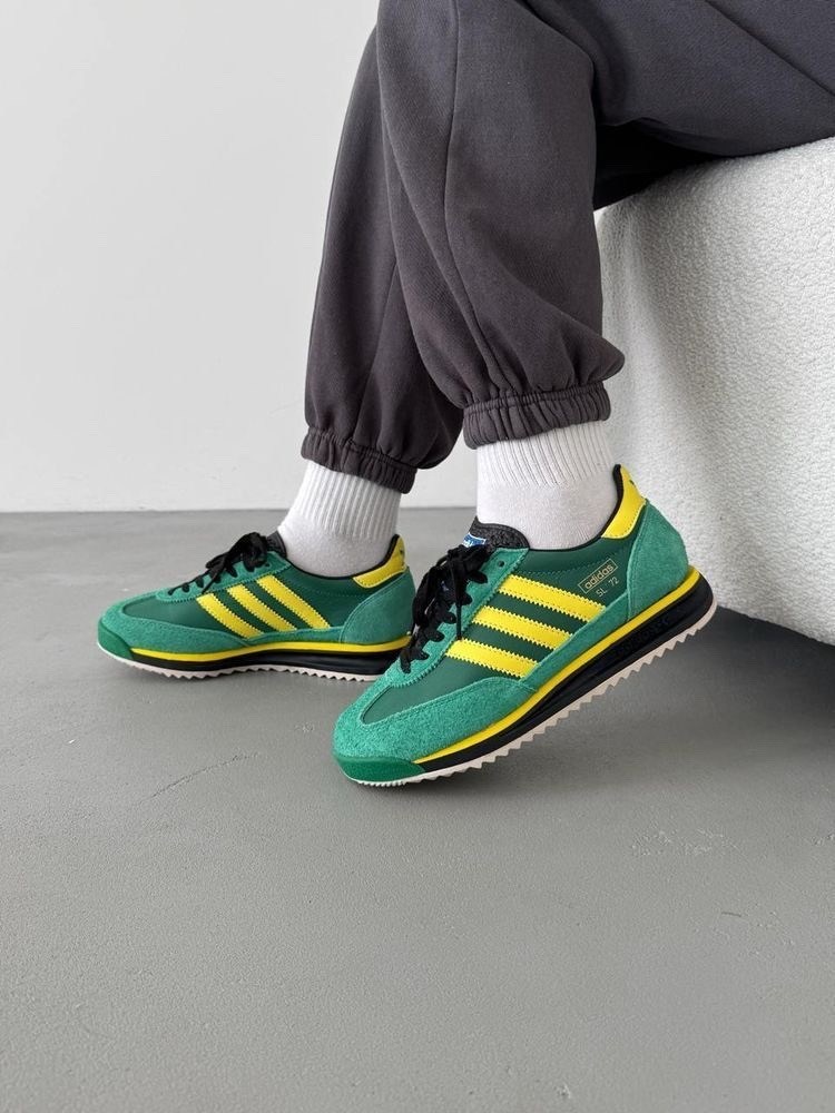 кроссовки adidas,зелено-желтые кроссовки adidas sl72 retro sport,adidas sl 72 original,кроссовки adidas sl 72 rs,sl adidas 72