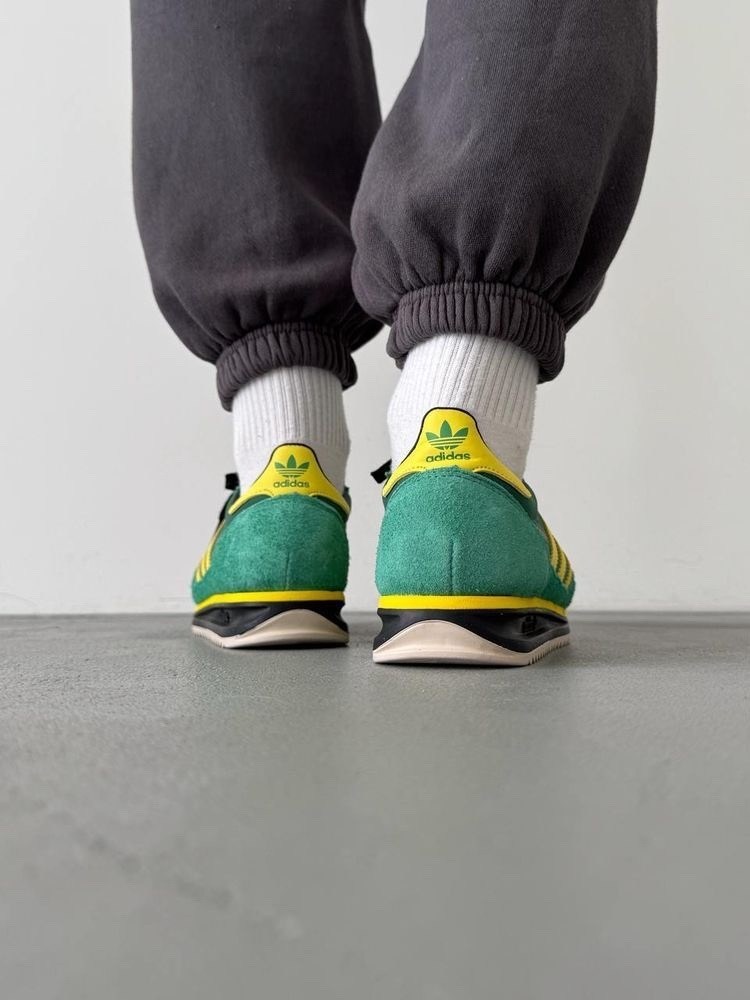 кроссовки adidas,зелено-желтые кроссовки adidas sl72 retro sport,adidas sl 72 original,кроссовки adidas sl 72 rs,sl adidas 72