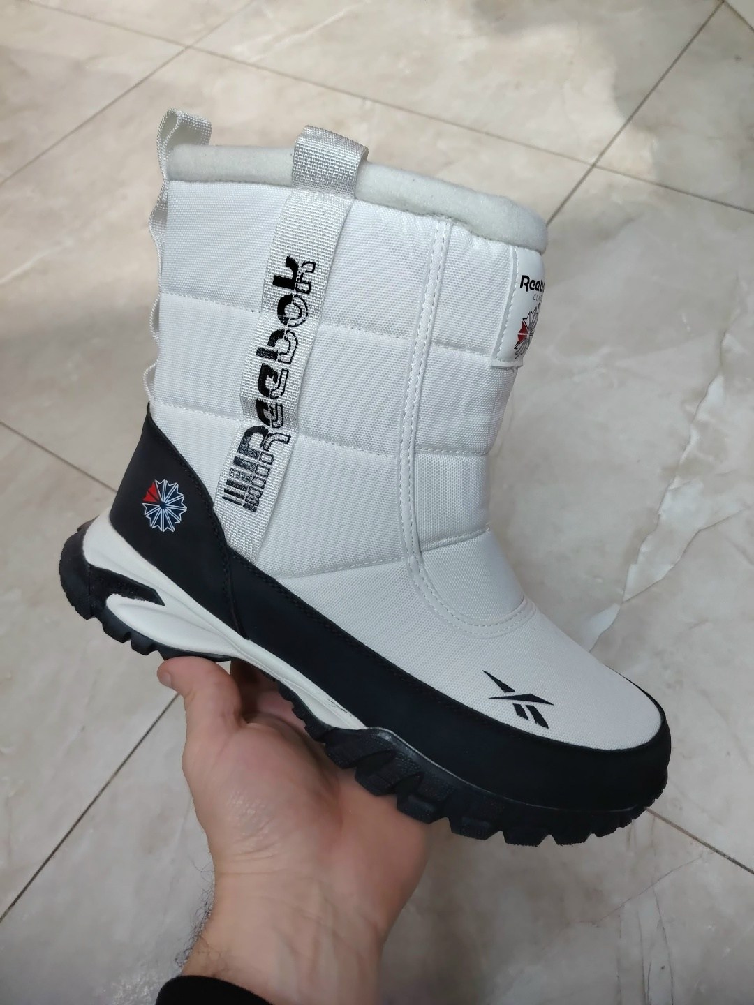 зимние сапоги reebok,,мужские дутики,дутики мужские зимние, дутики