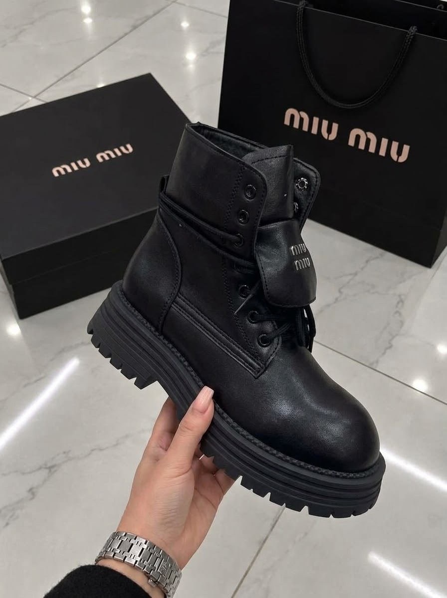 ботинки женские miu miu,ботинки женские зимние miu miu,ботинки miu miu,зимние ботинки miu miu,
