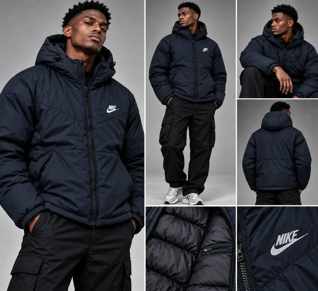мужская куртка nike,зимняя куртка nike,мужской пуховик nike,nike sportswear зимняя куртка в черный,куртка найк