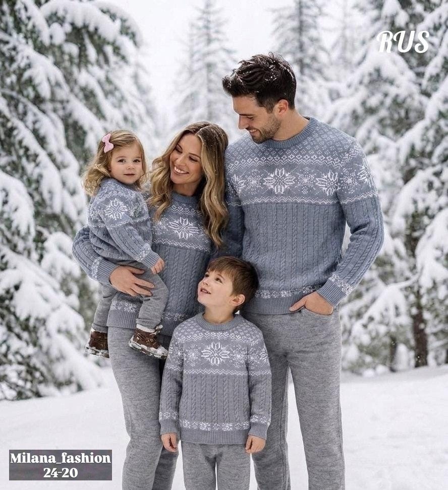 рождественские свитера,новогодние свитера,модные свитера,свитер plover wear family look,новогодние свитера для всей семьи