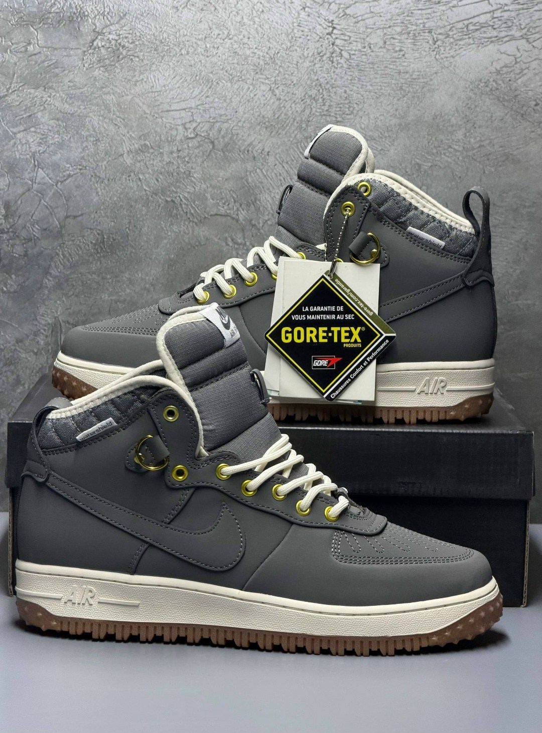 зимние кроссовки nike air force 1 duckboot,кроссовки nike air force 1 lunar duckboot thermo grey,мужские зимние кроссовки nike air force 1 duckboot,кроссовки зимние nike air force 1,кроссовки nike air