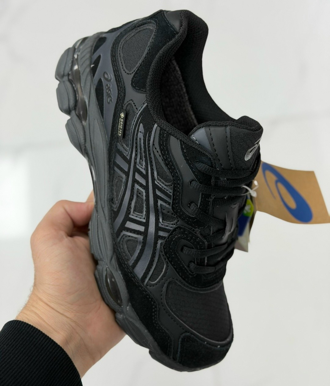 кроссовки asics gel-nyc,кроссовки asics,кроссовки мужские asics,кроссовки asics gel,спортивные кроссовки asics gel nyc asics цвет серый черный