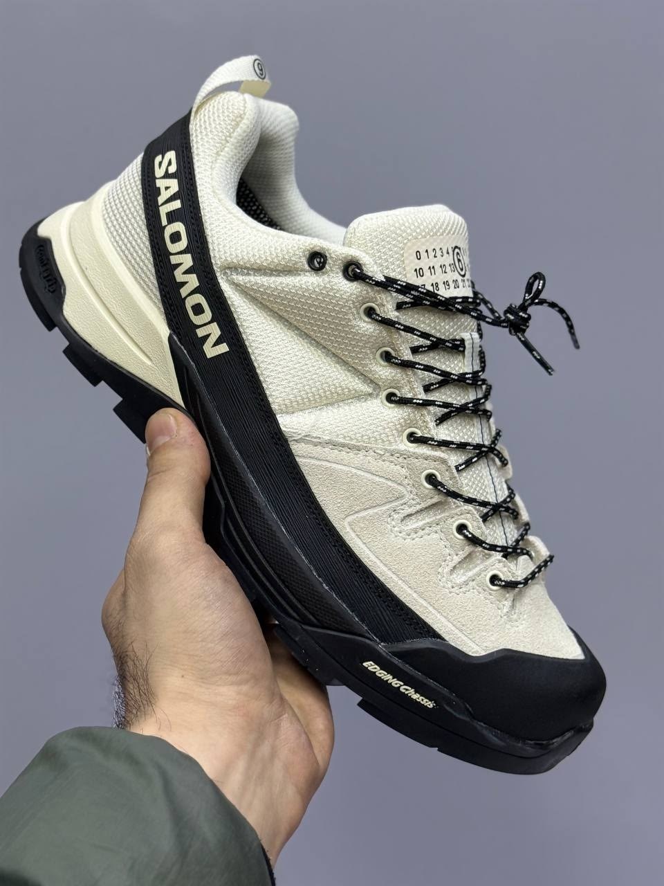 кроссовки x-alp со вставками mm6 maison margiela salomon белый,кроссовки salomon,кроссовки mm6 maison margiela x salomon,maison margiela x salomon,кроссовки