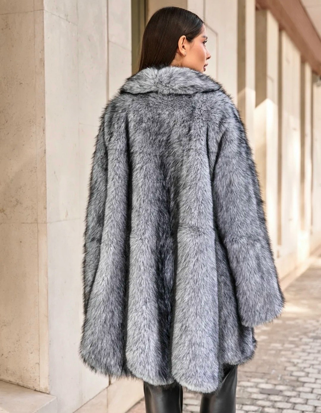 шуба искусственная,шуба короткая серая экомех yana furs,шубка,полушубок из эко меха,полушубок из экомеха