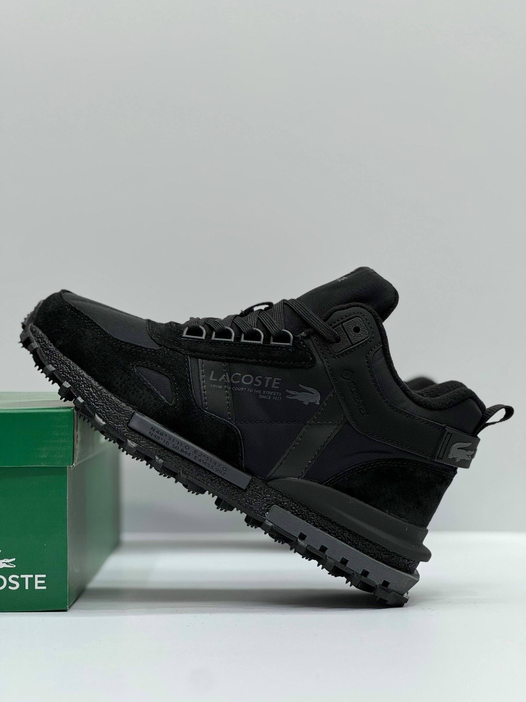 кроссовки зимние lacoste gore-tex,кроссовки мужские lacoste,кроссовки зимние lacoste elite active с термо lux,кроссовки lacoste elite active,кроссовки lacoste